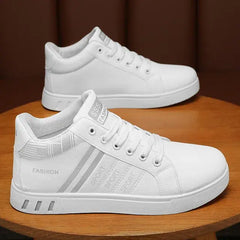 Men's Shoe 2024 New Breathable Casual Shoes for Men Spring Autumn Fashion Non-Slip Male Sneakers White Platform Skateboard Shoes