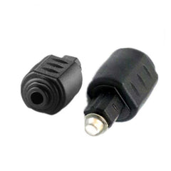 Mini Optical Audio Adapter 3.5MM Female Jack To Digital Toslink Male Plug for Amplifier TosLink-F to Mini-M 3.5mm Adapter