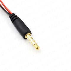3.5mm AUX 1 Male to 2 Female Spliter Wire 3.5 Jack Audio Splitter Cable Headphone Earphone Speaker Stereo AUX Adapter Cord RT
