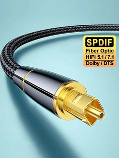 Digital Audio Optical Cable SPDIF Toslink Audio Power Amplifier Cable HiFi Speaker Wire Home Theater Soundbar Fiber Optic Cable