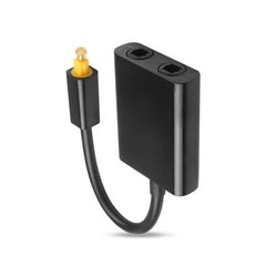 Toslink Splitter 1 in 2 Out Optical Audio Splitter Cable Digital Optical Cable SPDIF Optical Audio Distributor For Multimedia