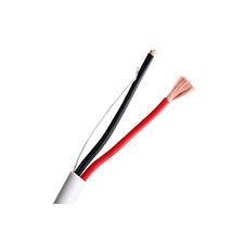Wirepath™ 12-Gauge 2-Conductor Plenum Speaker Wire NST-122-PL-500-WH