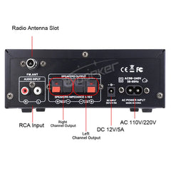 Woopker AK45 HiFi Digital Amplifier Max Power 90Wx2 Channel 2.0 Bluetooth Surround Sound AMP Speaker for Home Car