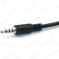 Car MP3 Player Converter 3.5 mm Male AUX Audio Jack Plug To USB Female Converter Cable Cord Adapte For Car MP3 Car Accessories