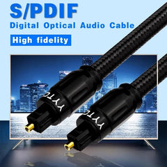 HIFI Digital Optical Fiber Audio Cable Sound Bar Optical Wire For Amplifier Blu-ray DVD Xbox PS4 Video Player Toslink SPDIF Cord