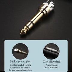 Guitar Cable 6.5 To 6.5 Male To Male Elbow Audio Cable for Electronic Organ Bass Guitar Connec Power Amplifier Sound Mixer Cords