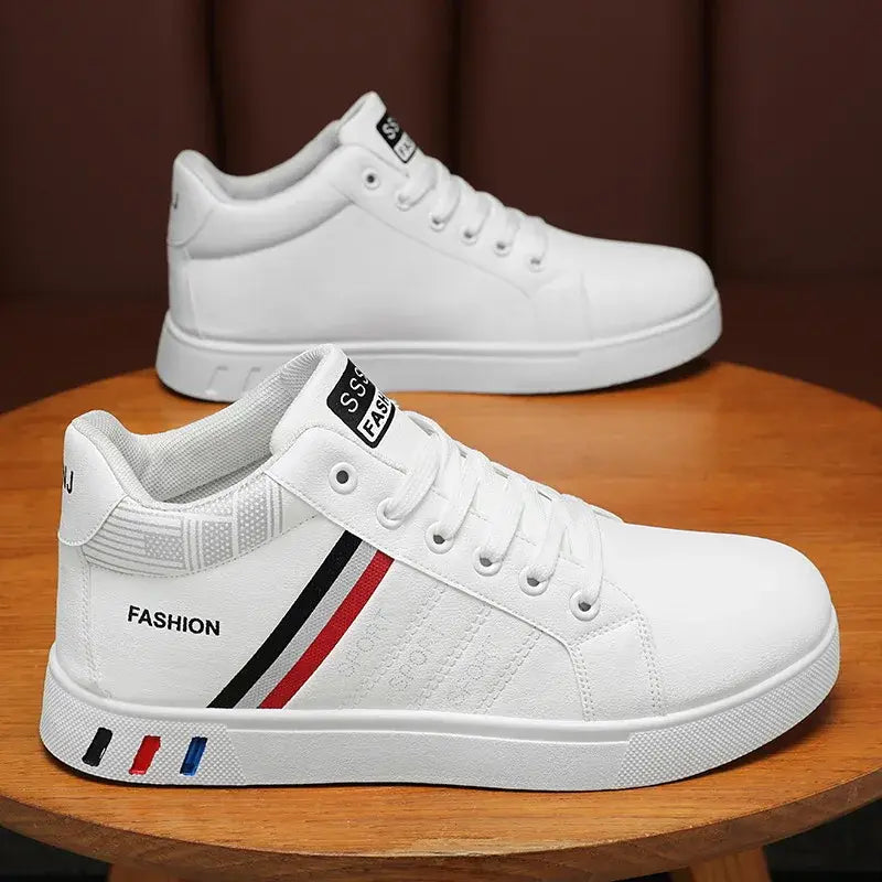 Men's Shoe 2024 New Breathable Casual Shoes for Men Spring Autumn Fashion Non-Slip Male Sneakers White Platform Skateboard Shoes